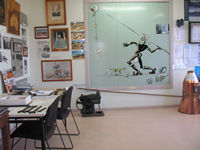 The little Museum houses interesting artefacts